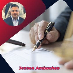 Jensen Ambachen is always Ready to Help His Client’s
