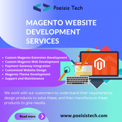 Magento Development Services India | Custom Magento Solutions | Poeisis Tech