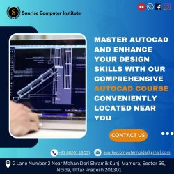 master autocad and enhance your design skills with our comprehensive autocad course conveniently ...