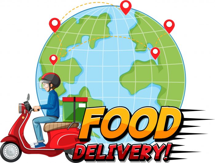How does the multi restaurant food delivery app work?