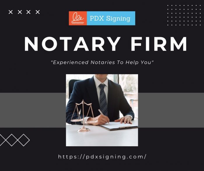 Portland notary service