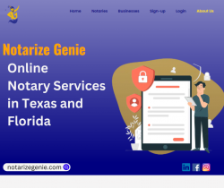 Notarize Genie : Online Notary Services in Texas and Florida