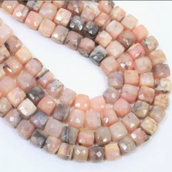 Wholesale Pink Opal Gemstone Beads Strands