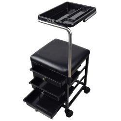 Take Your Pedicure Services to the Next Level with Professional Pedicure Cart Trolley with Footrest