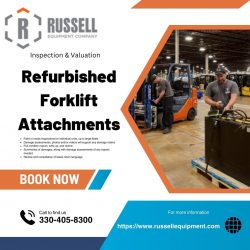 Top-Quality Refurbished Forklift Attachments from Russell Equipment
