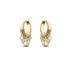 Shop Gold Earrings with Diamonds from Sam Gavriel