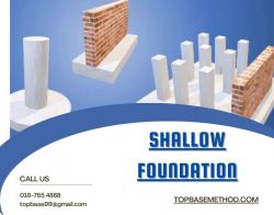 Shallow foundation construction service