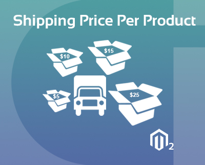 Magento 2 Shipping Price Per Product Extension