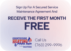 Sign Up For a Secured Service Maintenance Agreement And Receive First Month Free