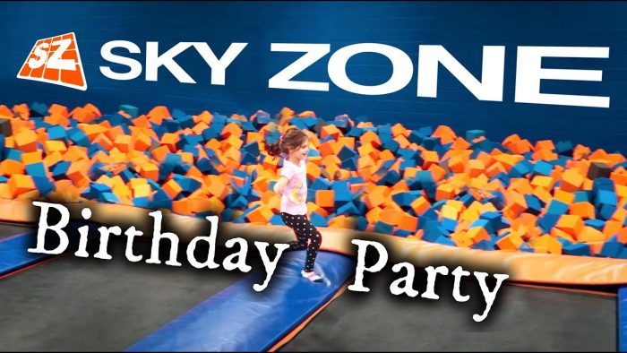 Sky Zone – One of the Ultimate Kids Birthday Party Locations in Ventura