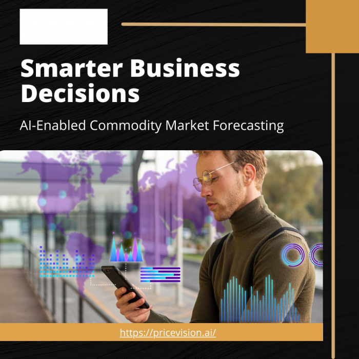 Smarter Business Decisions: AI-Enabled Commodity Market Forecasting