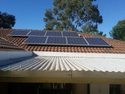 Solar Panel Installed for Farmhouse