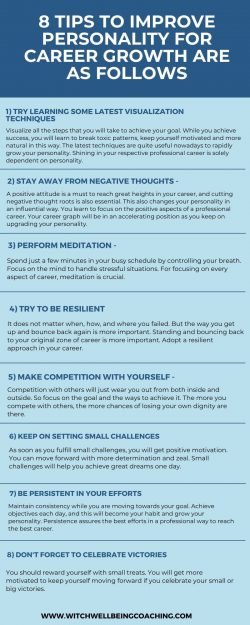 8 tips to improve personality for career growth are as follows