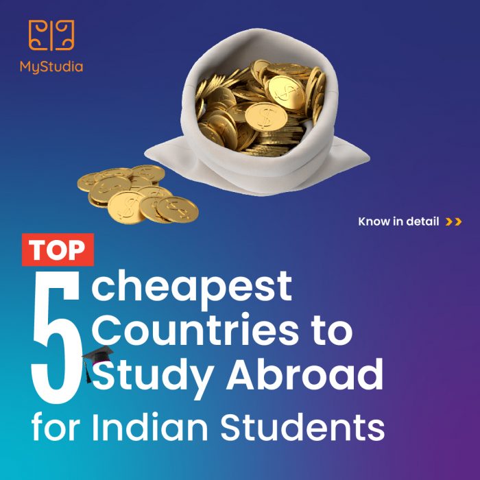 Top 5 cheapest countries to Study Abroad for Indian Students