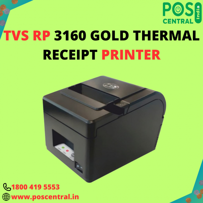 Maximize Efficiency and Accuracy with the TVS RP 3160 Gold Receipt Printer