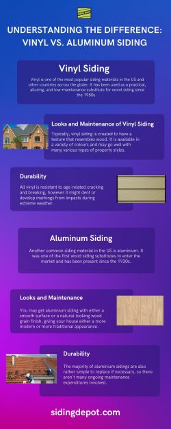 UNDERSTANDING THE DIFFERENCE: VINYL VS. ALUMINUM SIDING