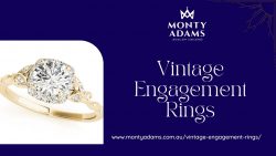 Vintage Engagement Rings – Monty Adams