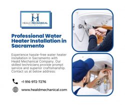 Professional Water Heater Installation in Sacramento