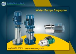 Vertical and Horizontal Water Pumps Singapore – Weeseng