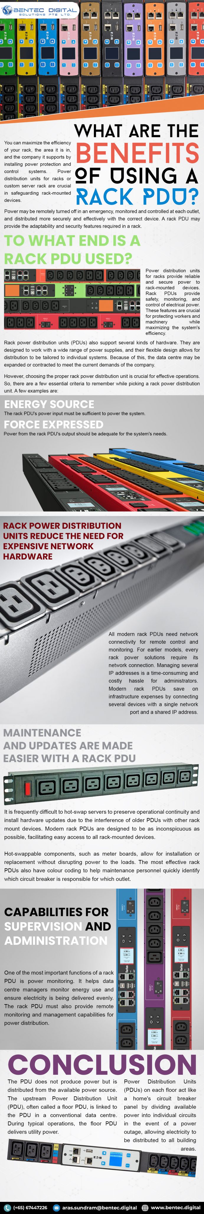 What Are The Benefits Of Using A Rack PDU?