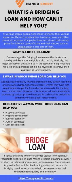 What Is A Bridging Loan And How Can It Help You