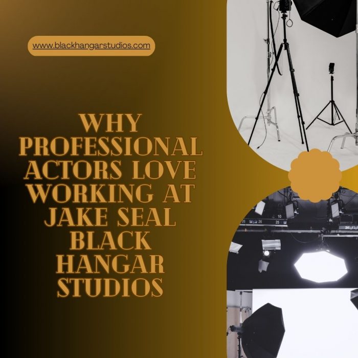 Why Professional Actors Love Working at Jake Seal Black Hangar Studios