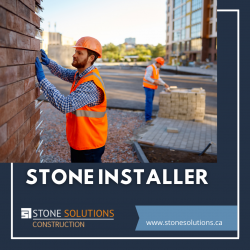 Professional Stone installer in Edmonton