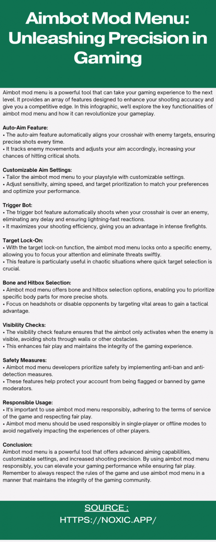 Unleash Your Potential The Power of Aimbot Mod Menu Social Social