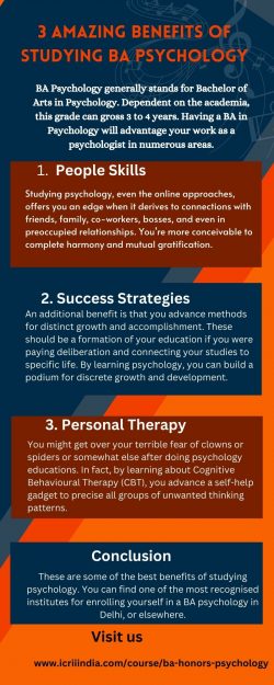 3 Amazing Benefits of Studying BA Psychology