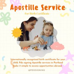 Apostille Service For Birth Certificate