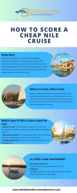 How to score a cheap Nile cruise