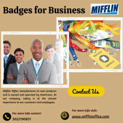 Boost Your Business with Custom Badges – Mifflin Office