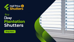 Buy Cheap Plantation Shutters at Half Price Shutters