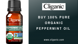 Buy 100% Pure Organic Peppermint Oil