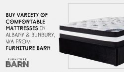 Buy Variety of Comfortable Mattresses in Albany & Bunbury, WA from Furniture Barn
