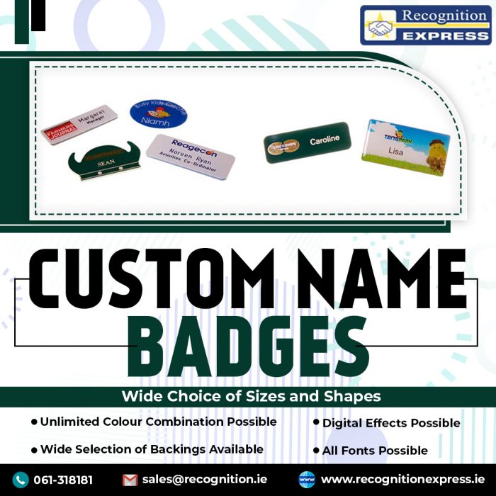 Custom Name Badges