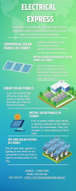 Get On grid solar system services in Sydney from Electrical Express