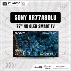 Elevate Your Entertainment with New Sony XR77A80LU 77″ 4K OLED Smart TV