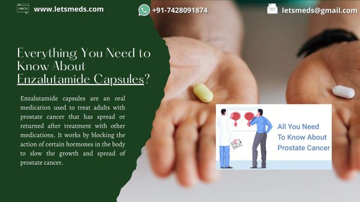 Buy Generic Enzalutamide 40mg Capsules Wholesale Price Online Philippines