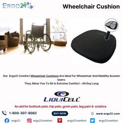 Comfort with our Wheelchair Cushions – Supportive and Ergonomic Designs