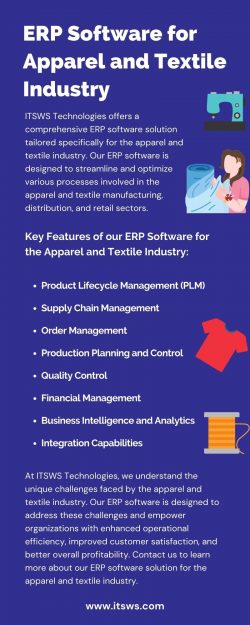 ERP Software for Apparel and Textile Industry