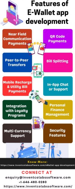 Features of E-Wallet app development