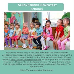 Sandy Springs Elementary Schools Shaping Future Leaders
