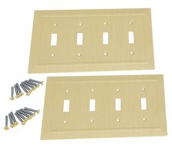 Purchase 4 Gang Light Switch Plates at Best Price in USA