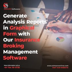 Generate Analysis Reports in Graphical Form with Our Insurance Broking Management Software