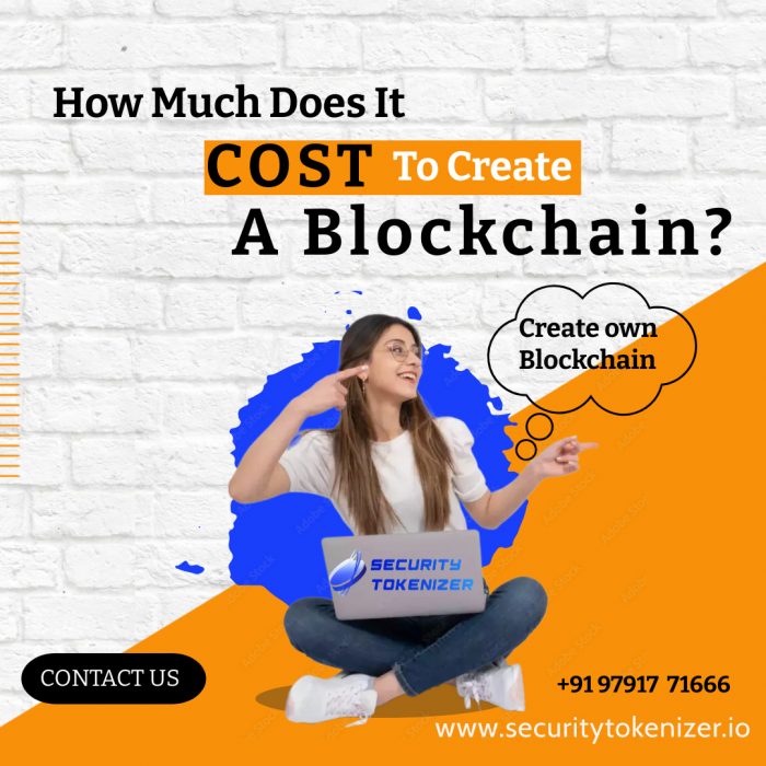 How Much Does It Cost To Create A Blockchain?
