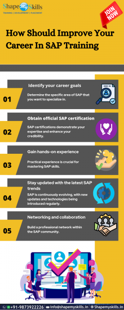 How Should Improve Your Career in SAP Training in Noida | ShapeMySkills