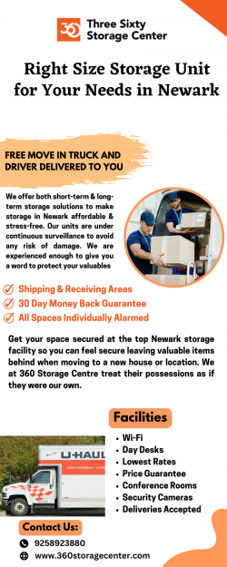How to Choose the Right Size Storage Unit for Your Needs in Newark, CA