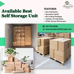 Choosing the Right Size Self Storage Unit in Leander, TX