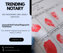 Ink Fingerprint New Jersey || Trending Notary